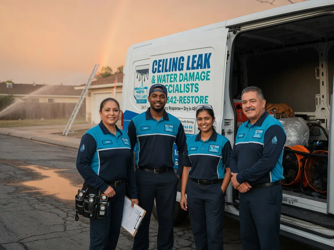 Ceiling Leak Cleanup company in Waurika, OK