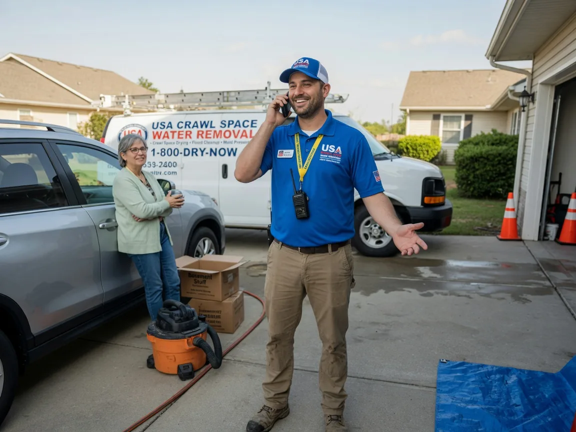 Crawl Space Water Removal Waurika, OK FAQs